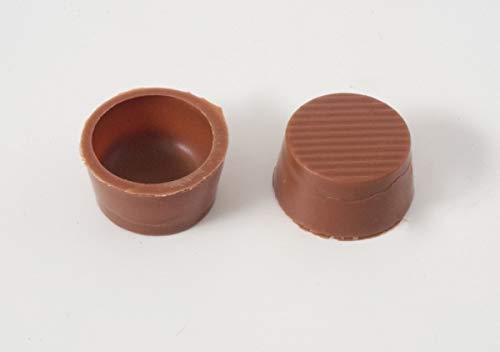63 Stk. Pralinenschalen - Schokoladen Halbschalen Rund Vollmilch mit Rezeptvorschlag 63 Stk. Pralinenschalen - Schokoladen Halbschalen Rund Vollmilch mit Rezeptvorschlag von sweetART Germany
