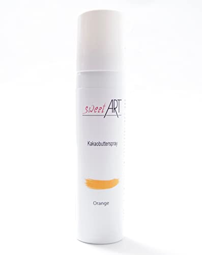 Farb Spray Orange 100 ml Kakaobutter Velvet von sweetART Germany