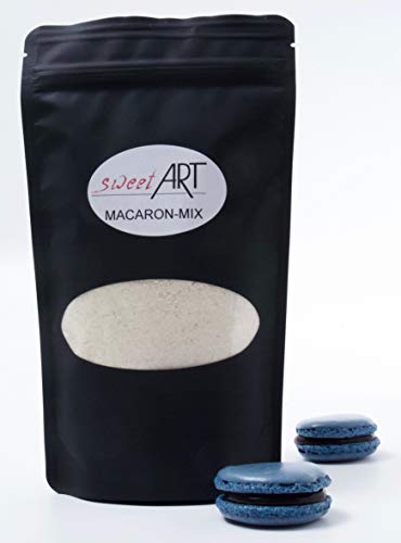 Macaron-Backmischung 250 g blau - Glutenfrei von sweetART Germany