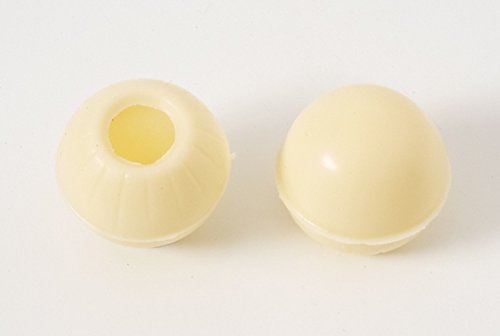 Mini Trüffel Hohlkugeln - Praline Hohlkörper Weiß mit Rezeptvorschlag von sweetART Germany