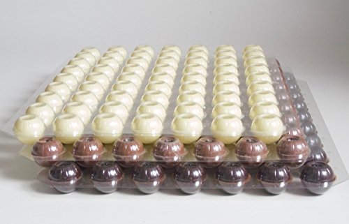 Schokoladen Trüffel Hohlkugeln - Praline Hohlkörper gemischt - 3 Set 189 Stück von sweetART Germany
