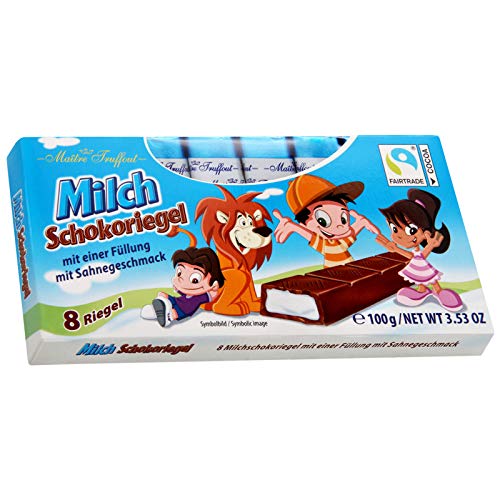 Köstliche The Flintstones-Schokoriegel mit Milchcremefüllung als 100g Tafel von sweets & candy