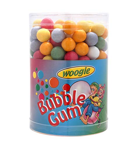 Lecker-süße Kaugummi Kugeln in der 500g Dose von Sweets & Candy von Woogie