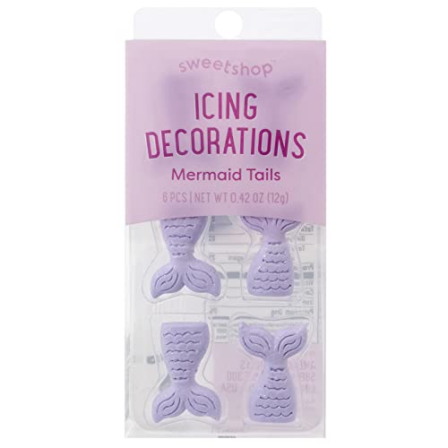 Sweetshop Icing Decoration-Mermaid Tails, 6 Pieces Sweetshop Icing Decoration-Mermaid Tails, 6 Pieces von sweetshop