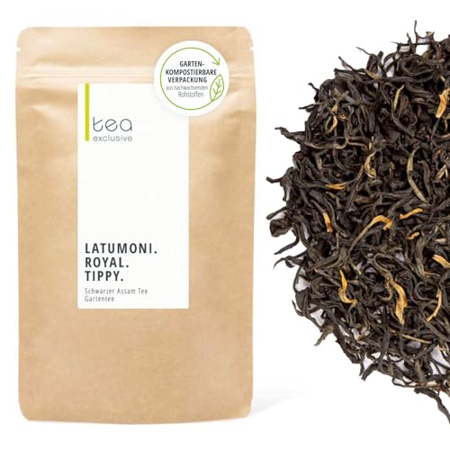 tea exclusive - Assam Schwarzer Tee "Latumoni Royal Tippy" 100g lose | Single Origin Gartentee Rarität | lieblich, würzig, harmonisch tea exclusive - Assam Schwarzer Tee "Latumoni Royal Tippy" 100g lose | Single Origin Gartentee Rarität | lieblich, würzig, harmonisch von tea exclusive