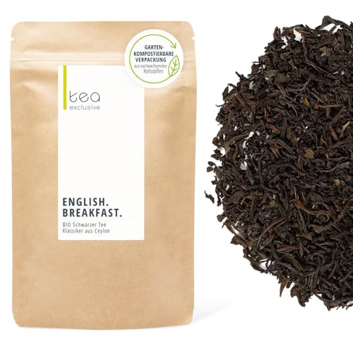 English Breakfast Tea lose | Ceylon Schwarzer Tee FBOP vom Ahinsa Projekt in Sri Lanka | mild-würzig, malzig | 125g - tea exclusive English Breakfast Tea lose | Ceylon Schwarzer Tee FBOP vom Ahinsa Projekt in Sri Lanka | mild-würzig, malzig | 125g - tea exclusive von tea exclusive
