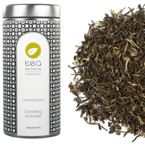 tea exclusive - Darjeeling Muscatel, Schwarzer Tee, Indien, Dose 80g tea exclusive - Darjeeling Muscatel, Schwarzer Tee, Indien, Dose 80g von tea exclusive
