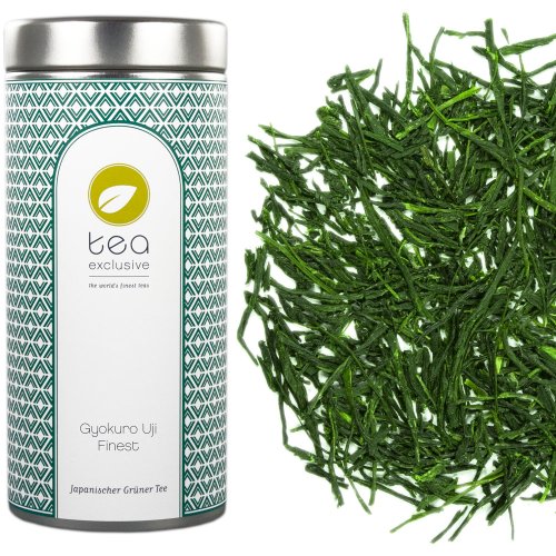 tea exclusive - Gyokuro Uji Finest, Grüner Tee, Japan, Dose 50g von tea exclusive