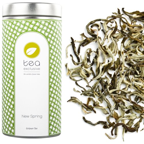 tea exclusive - New Spring, Grüner Tee, Yunnan/China, BIO Dose 50g von tea exclusive
