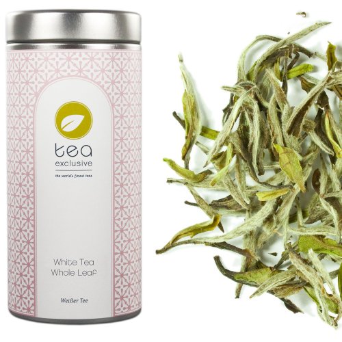 tea exclusive - White Tea Whole Leaf, Weisser Tee, China, Dose 25g von tea exclusive