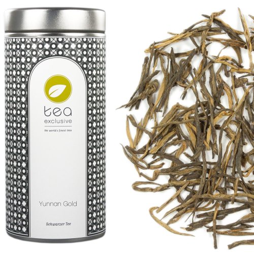 tea exclusive - Yunnan Gold, Schwarzer Tee, China, Dose 70g von tea exclusive