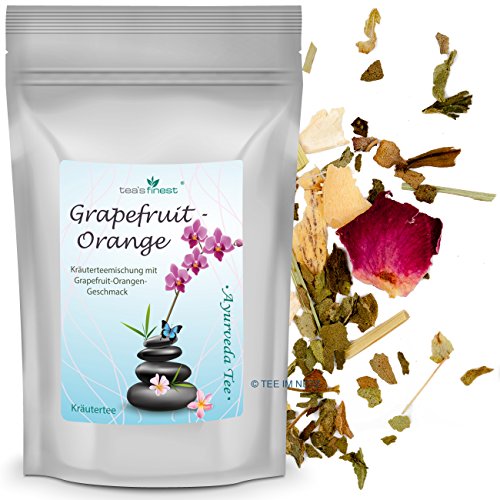 Ayurvedischer Kräutertee Grapefruit-Orange (100 Gramm) von tea`s finest