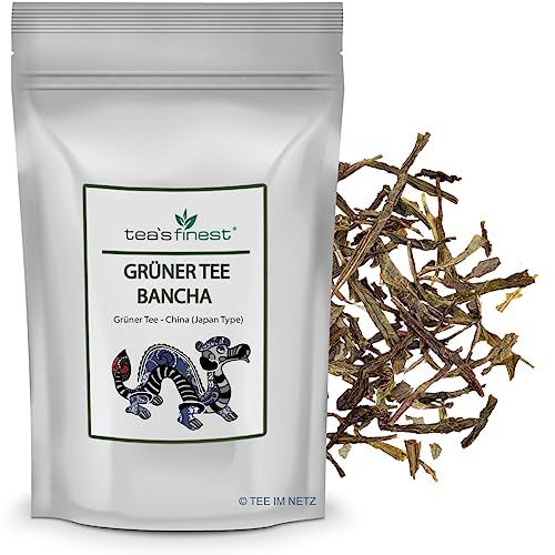 tea`s finest Bancha Grüner Tee - China (100 Gramm) von tea`s finest