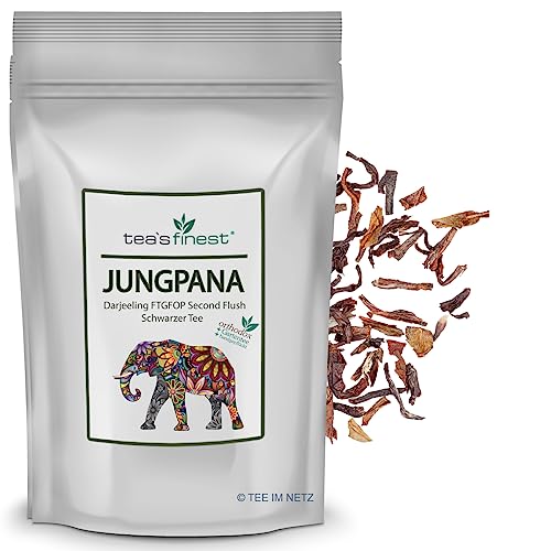 tea`s finest® Darjeeling Jungpana FTGFOP Second Flush (1000 Gramm) von tea`s finest