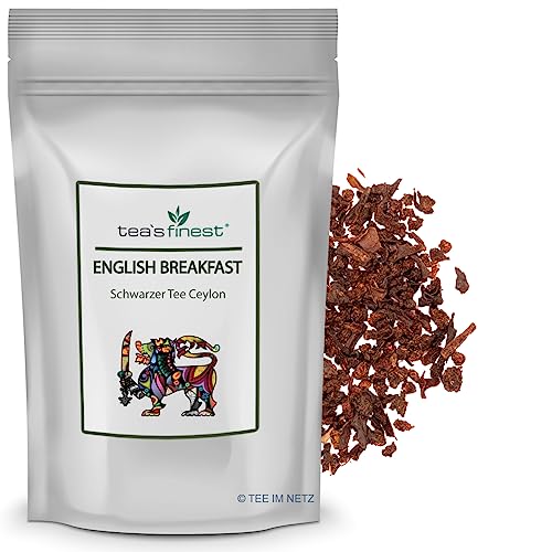 tea`s finest® English Breakfast Tea - Schwarzer Tee (1000 Gramm) von tea`s finest