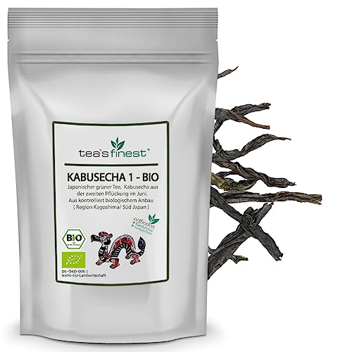 Grüner Tee Japan Kabusecha 1. Pflückung - BIO, 1000 Gramm, (100% japanischer Grüntee aus kbA) von tea`s finest