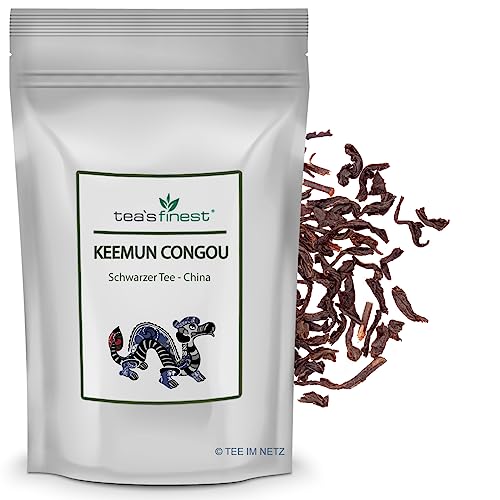 tea`s finest® Keemun Congou China Schwarzer Tee (100 Gramm) von tea`s finest