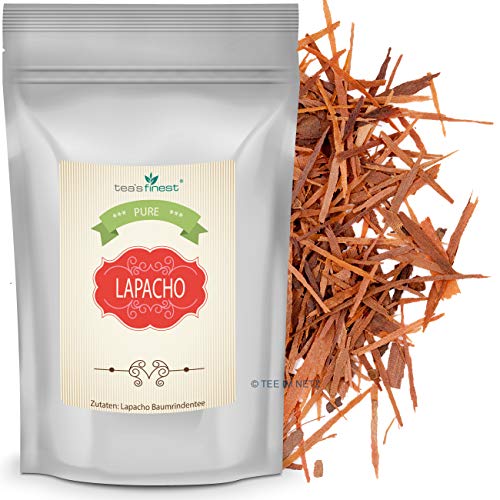 Lapacho Baumrindentee, 100% innere rote Rinde (250 Gramm) von tea`s finest