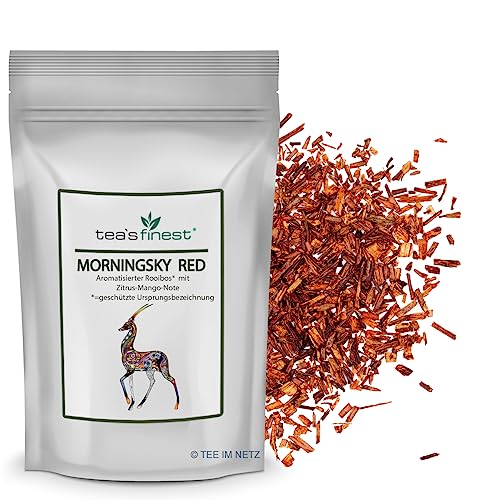 Morningsky® Red Rooibos* Zitrus-Mango - 100 GR von tea`s finest