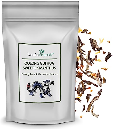 tea`s finest® Oolong Gui Hua Sweet Osmanthus (100 Gramm) tea`s finest® Oolong Gui Hua Sweet Osmanthus (100 Gramm) von tea`s finest