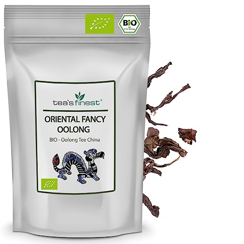 tea`s finest® Oriental Fancy Oolong Tee - BIO (1000 Gramm) von tea`s finest
