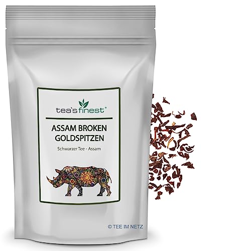 Schwarzer Tee - Assam Broken Goldspitzen (GFBOP) (100 Gramm) von tea`s finest