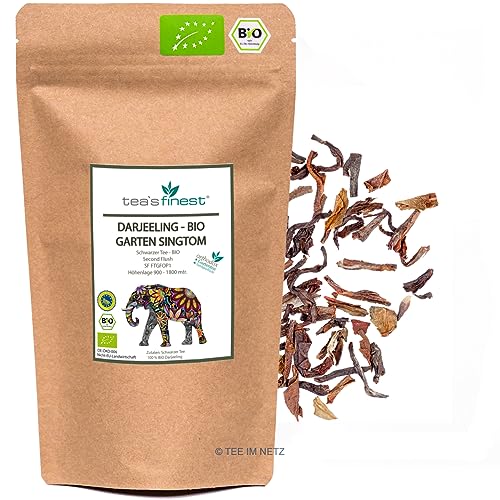 tea`s finest® Schwarzer Tee Darjeeling Plantage Singtom SF TGFOP1- BIO (1000 Gramm) tea`s finest® Schwarzer Tee Darjeeling Plantage Singtom SF TGFOP1- BIO (1000 Gramm) von tea`s finest