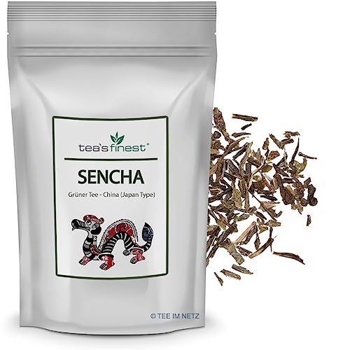 tea`s finest Sencha China (Japan Type) (100 Gramm) von tea`s finest