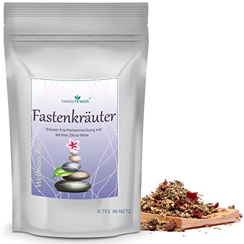 ‎tea`s finest Wellness Tee Fastenkräuter | Fastentee (100 Gramm) von tea`s finest