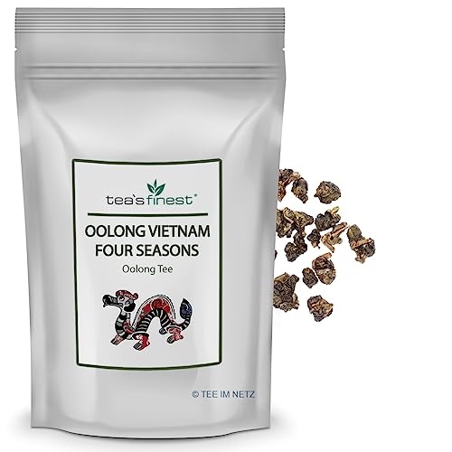 tea`s finest® Oolong Vietnam Four Seasons (250 Gramm) von tea`s finest