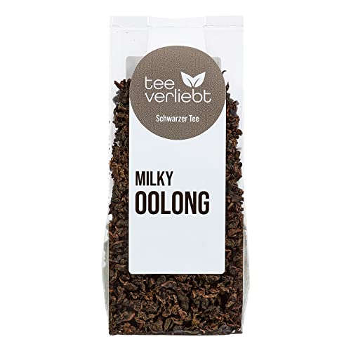 teeverliebt Milky Oolong Tee, loser schwarzer Tee, chinesischer Tee, Oolong-Schwarztee-Mischung, 100 g von teeverliebt