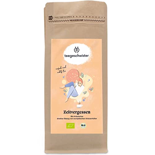 teegeschwister | Zeitvergessen | Loser Bio Kräutertee | fairer Direkthandel mit österreichischen Kräuterhöfen | 120g von teegeschwister