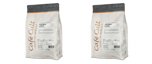 2 X NEU teemando® Kaffee Best of Brazil Fazenda Lagoa in 1 kg Tüte, ganze Bohne = 2 kg von teemando