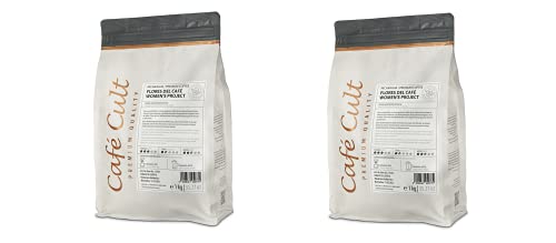 2 X NEU teemando® Kaffee Nicaragua "Flores del Café" in 1kg Tüte, ganze Bohne Woman's Fund Social Project = 2 kg von Teemando