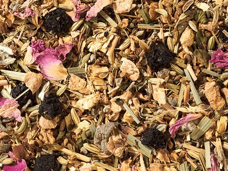 NEU teemando® 1 kg BIO Kräuterteemischung Ingwer Aronia k.b.A ohne Zusatz von Aroma DE-ÖKO-006 von Teemando