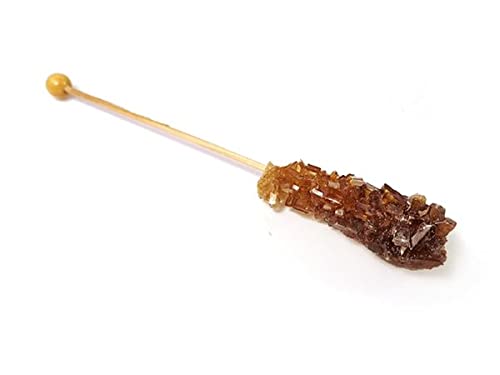 NEU teemando® Kandissticks, braun Karton à 100 St Länge ca. 17 cm, lose im Karton von Teemando