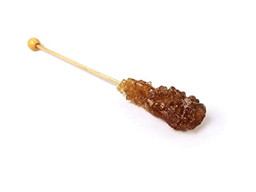 NEu teemando® Kandissticks, braun Karton à 72 St Länge ca. 14,5 cm, lose im Karton von Teemando