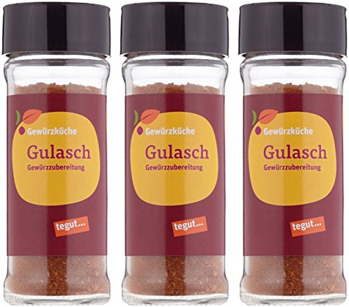 tegut... Gulasch Gewürzzubereitung, 3er Pack (3 x 50 g) von tegut… Reinheitsversprechen