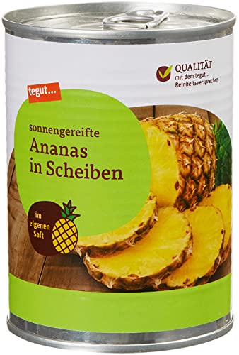 tegut… Ananas Scheiben in Saft, 0,58 l tegut… Ananas Scheiben in Saft, 0,58 l von tegut…