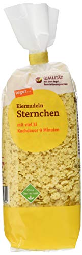 tegut... Eiernudel Sternchen, 1 x 250 g tegut... Eiernudel Sternchen, 1 x 250 g von tegut…