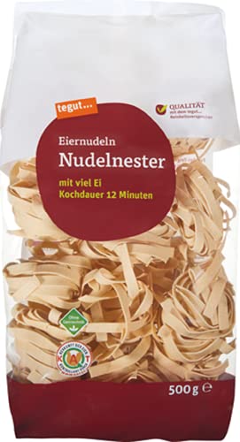 tegut… Eiernudeln, Nudelnester, 500 g tegut… Eiernudeln, Nudelnester, 500 g von tegut…