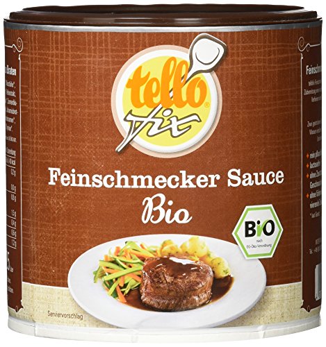 tellofix Feinschmecker Sauce zu Braten Bio, 1er Pack (1 x 270 g) von tellofix