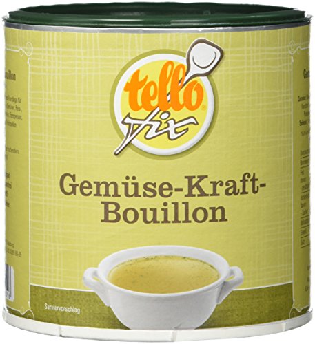 tellofix Gemüse-Kraft-Bouillon 1er Pack (1 x 340 g Packung) von tellofix
