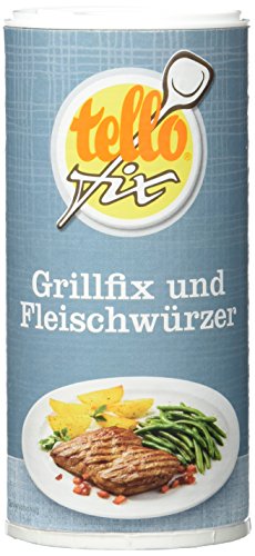 tellofix Grillfix & Fleischwürzer, 1er Pack (1 x 135 g Packung) von tellofix