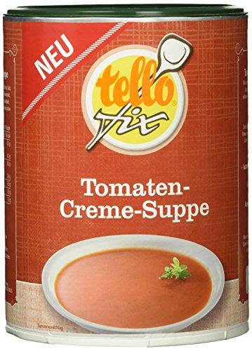 tellofix Tomaten-Creme-Suppe, 1er Pack (1 x 500 g) von tellofix