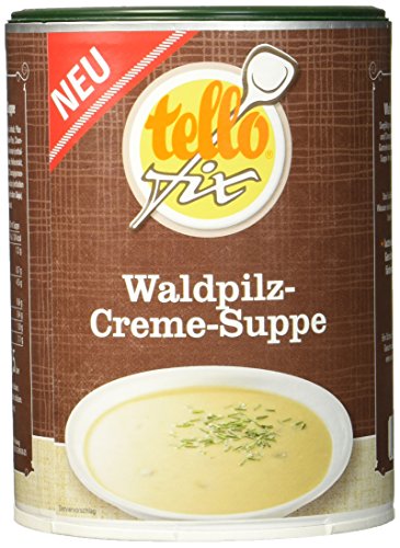 tellofix Waldpilz-Creme-Suppe, 1er Pack (1 x 500 g) von tellofix