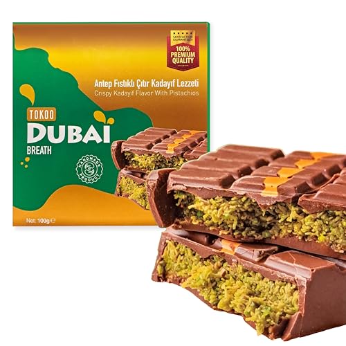 Dubai Schokolade Pistazie 100 g - Die Dubai Schokolade mit Engelshaar Teigfäden, Kadayif und Pistazienmus - Pistaziencreme Dubai Schokolade Kaufen - Schokolade Dubai Chocolate - Pistazien Schokolade Dubai Schokolade Pistazie 100 g - Die Dubai Schokolade mit Engelshaar Teigfäden, Kadayif und Pistazienmus - Pistaziencreme Dubai Schokolade Kaufen - Schokolade Dubai Chocolate - Pistazien Schokolade von tokoo