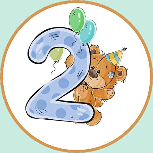Essbarer Tortenaufleger 2. Geburtstag // Kuchendekoration 2. Geburtstag Essbarer Tortenaufleger 2. Geburtstag // Kuchendekoration 2. Geburtstag von tolle-tortenaufleger