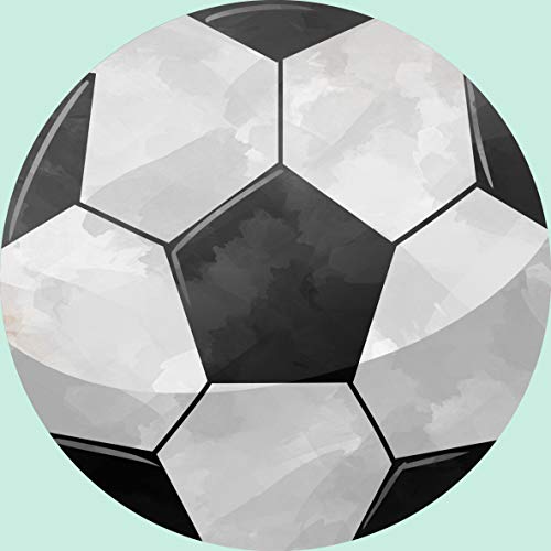 Essbarer Tortenaufleger Fußball // Fußball Tortendekoration von tolle-tortenaufleger