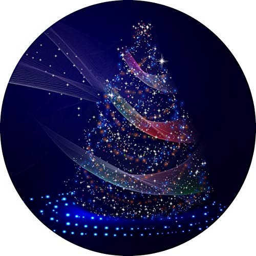 Essbarer Tortenaufleger Weihnachtsbaum aus Sternen // Kuchendekoration Weihnachen, Advent (Oblatenpapier) von tolle-tortenaufleger